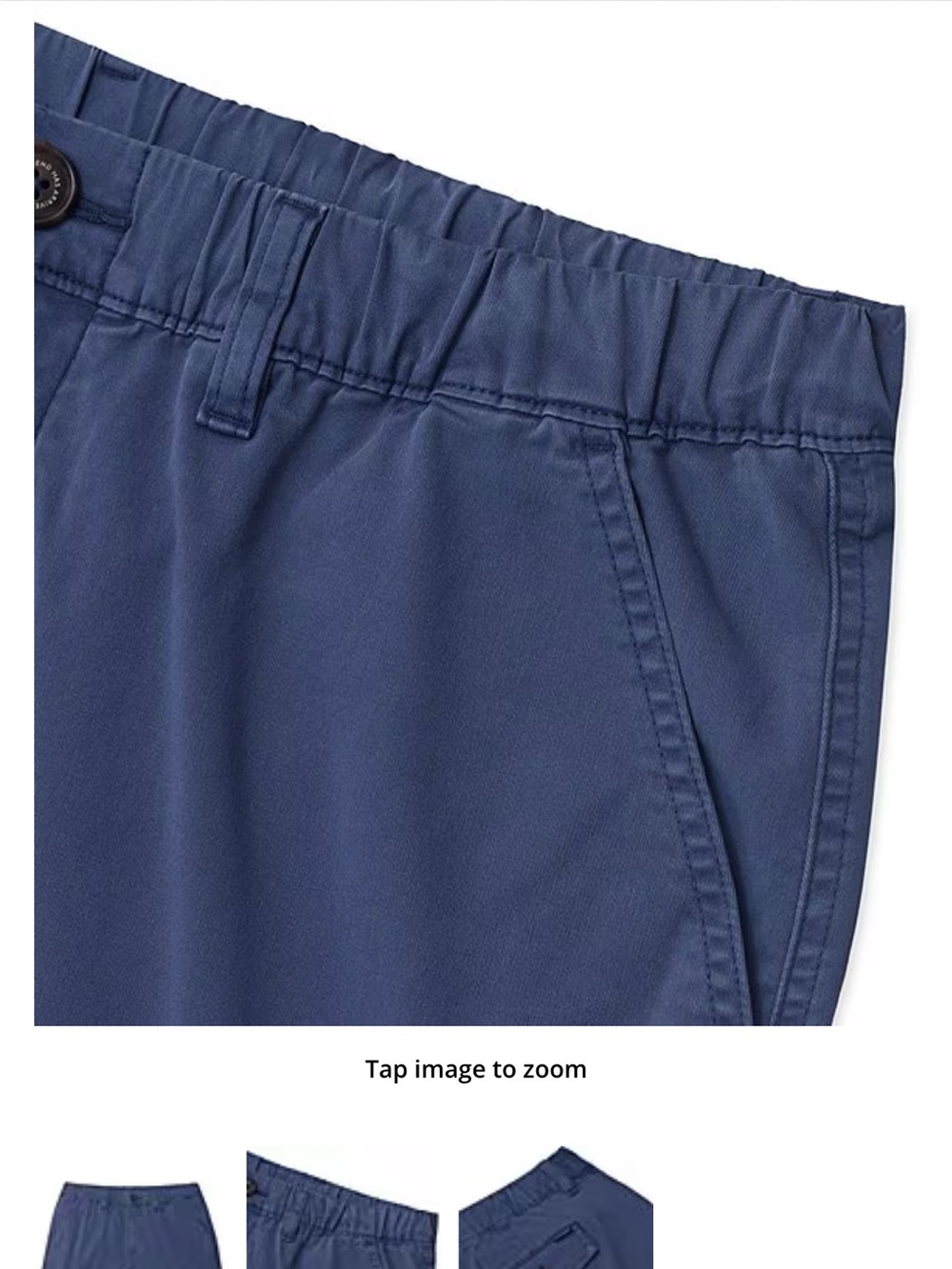 Chubbies Navy Blue Cobblestones Originals 5.5” Shorts L - Picture 9 of 9